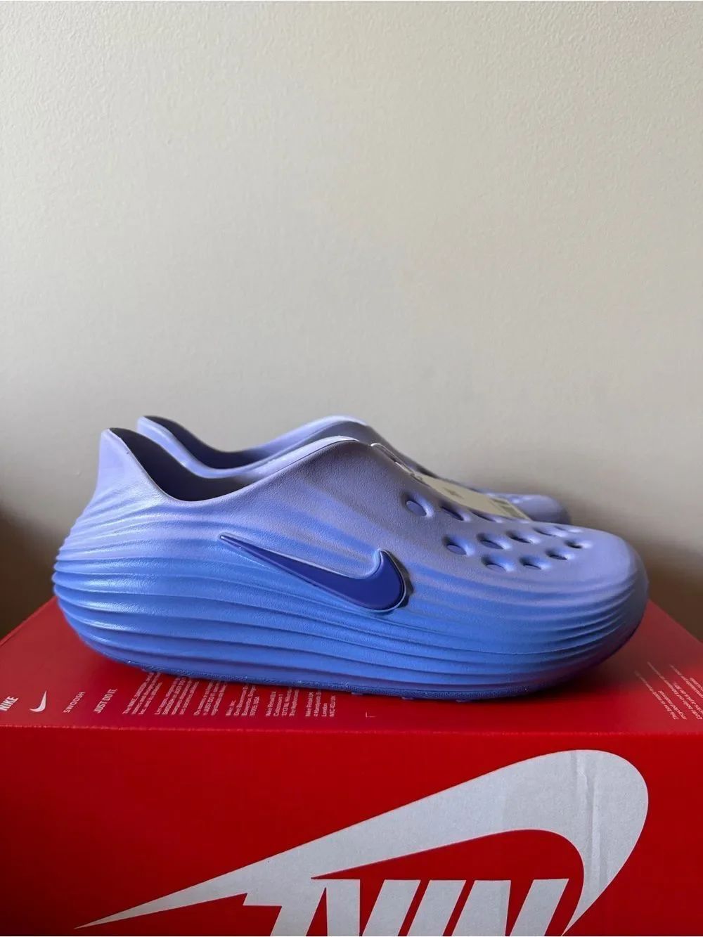 Nike REACTX REJUVEN8 Slide Sapphire Blue HV5062-501 Women’s Size 10